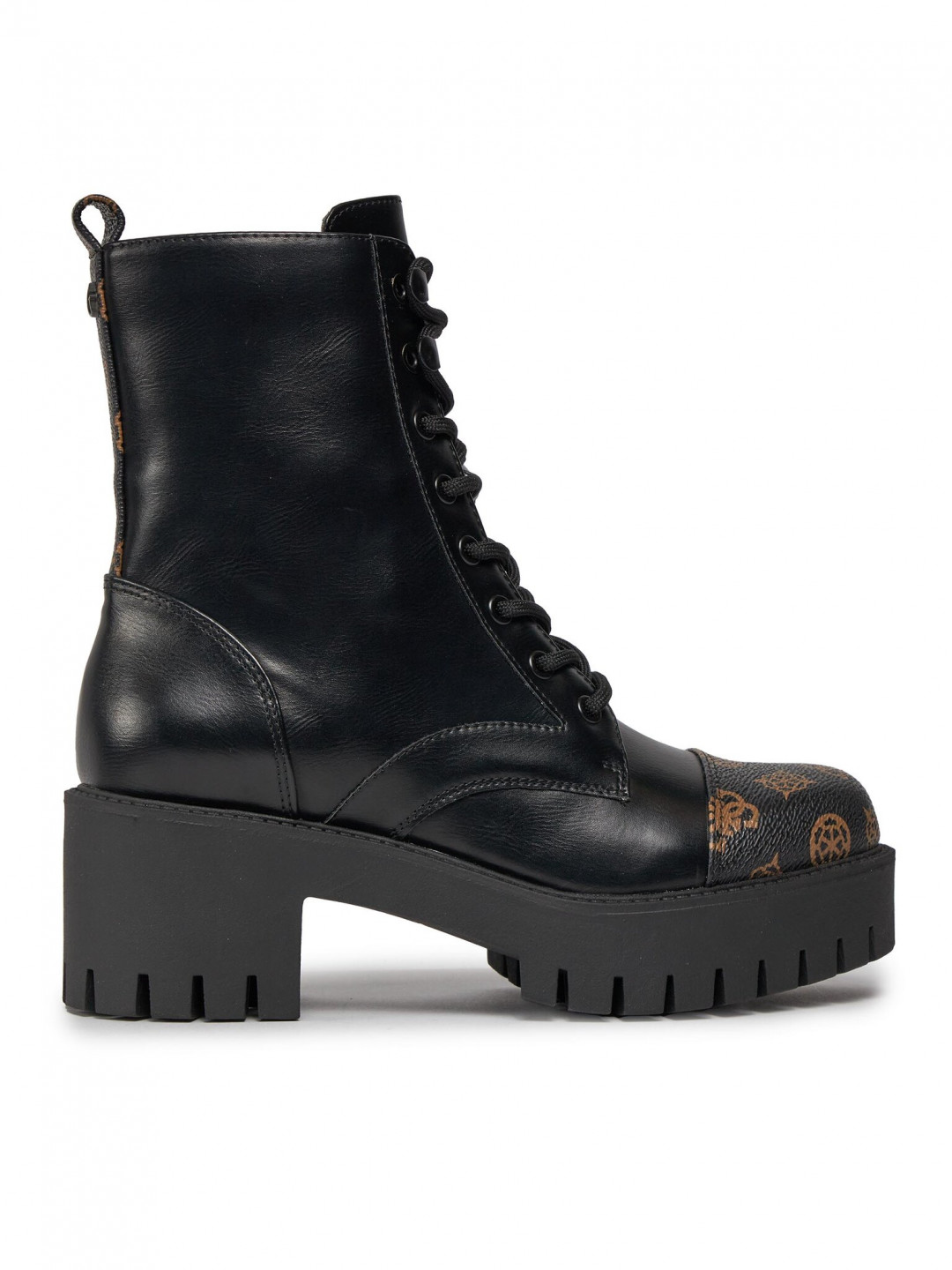 Guess Polokozačky FL8WAP ELE10 Černá